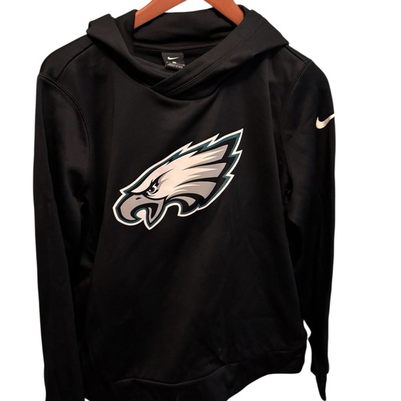 Nike Women's Black Philadelphia Eagles women Hoodie XL lightweight performance - Picture 3 of 7